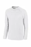 Sport-Tek Dry Zone Long Sleeve Raglan T-Shirt. T473LS WHITE