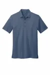 TravisMathew Coto Performance Polo. TM1MU410 Vintage Indigo/ Black