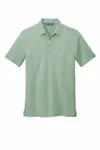 TravisMathew Coto Performance Polo. TM1MU410 Beryl Green Heather
