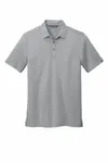 TravisMathew Coto Performance Polo. TM1MU410 Quiet Shade Grey/ Black