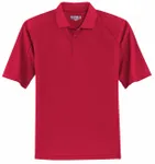 Sport-Tek Dri-Mesh Pro Polo. T474 Engine Red