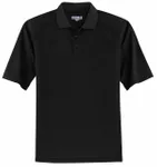 Sport-Tek Dri-Mesh Pro Polo. T474 BLACK