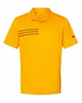 3-Stripes Chest Polo Team Collegiate Gold/ Black