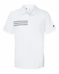 3-Stripes Chest Polo White/ Black
