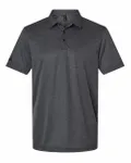 Space Dyed Polo BLACK MELANGE