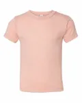 Toddler Triblend Tee Peach Triblend