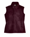 Women's Journey Fleece Vest Burgundy