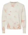 Midweight Tie-Dyed Crewneck Sweatshirt Tie Dye Dusty Pink