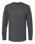 Gold Soft Touch Long Sleeve T-Shirt Dark Heather