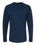 Gold Soft Touch Long Sleeve T-Shirt DEEP NAVY