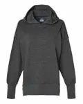 Women's French Terry Hooded Sweatshirt Charcoal