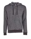 Unisex Pacifica Full-Zip Hoodie BLACK