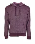 Unisex Pacifica Full-Zip Hoodie Plum