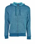 Unisex Pacifica Full-Zip Hoodie Turquoise