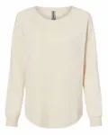 Women's California Wave Wash Crewneck Sweatshirt BONE