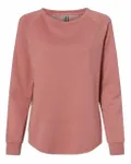 Women's California Wave Wash Crewneck Sweatshirt Dusty Rose