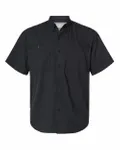 Hatteras Performance Short Sleeve Fishing Shirt BLACK