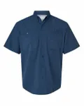 Hatteras Performance Short Sleeve Fishing Shirt Navy