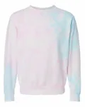Midweight Tie-Dyed Crewneck Sweatshirt Tie Dye Cotton Candy