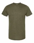 Men's Poly-Rich T-Shirt Heather Military Green