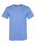 Bella + Canvas Unisex Sueded T-Shirt Heather Columbia Blue