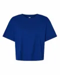 American Apparel Ladies' Fine Jersey Boxy T-Shirt Lapis