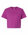 American Apparel Ladies' Fine Jersey Boxy T-Shirt SUPER PINK