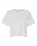 American Apparel Ladies' Fine Jersey Boxy T-Shirt WHITE