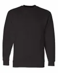 Bayside Adult 9.5 oz., 80/20 Heavyweight Crewneck Sweatshirt BLACK