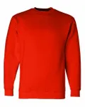 Bayside Adult 9.5 oz., 80/20 Heavyweight Crewneck Sweatshirt Bright Orange
