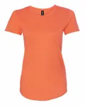 Gildan Ladies' Triblend T-Shirt Heather Orange
