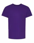 Hanes Youth Essential-T T-Shirt Athletic Purple