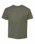 Hanes Youth Perfect-T T-Shirt Fatigue Green