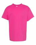 Hanes Youth Essential-T T-Shirt Wow Pink