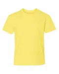 Hanes Youth Perfect-T T-Shirt YELLOW