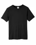 CORE365 Adult Fusion ChromaSoft Performance T-Shirt BLACK