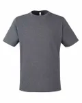 CORE365 Adult Fusion ChromaSoft Performance T-Shirt Carbon Heather