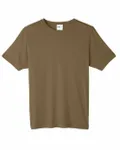 CORE365 Adult Fusion ChromaSoft Performance T-Shirt Coyote Brown