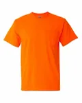 Jerzees Adult DRI-POWER ACTIVE Pocket T-Shirt SAFETY ORANGE