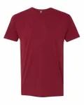 Next Level Apparel Men's Sueded Crew Cardinal