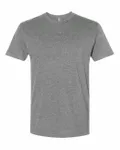 Next Level Apparel Men's Sueded Crew Dark Heather Grey