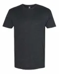 Next Level Apparel Men's Sueded Crew Heather Charcoal