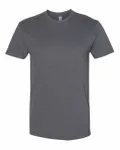 Next Level Apparel Men's Sueded Crew Heather Metal