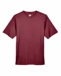Team 365 Men's Sonic Heather Performance T-Shirt Sport Maroon Heather