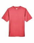 Team 365 Men's Sonic Heather Performance T-Shirt Sport Red Heather