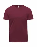 Threadfast Apparel Unisex Ultimate T-Shirt Burgundy