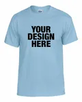 Gildan Adult 50/50 T-Shirt Light Blue