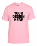 Gildan Adult 50/50 T-Shirt Light Pink