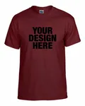 Gildan Adult 50/50 T-Shirt Maroon