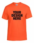 Gildan Adult 50/50 T-Shirt Orange